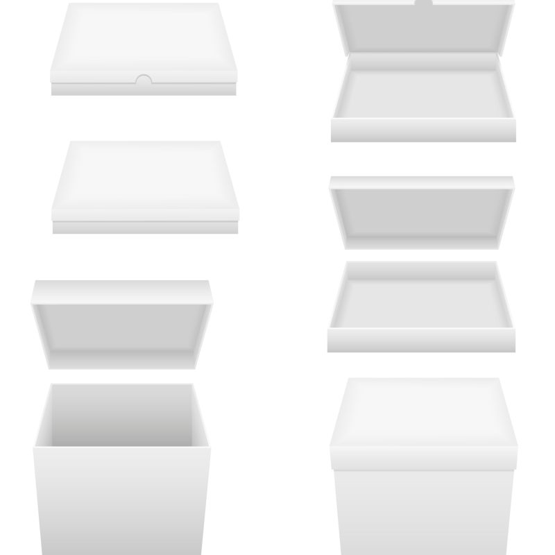 white packing box vector illustration white packing box vector illustration isolated on background